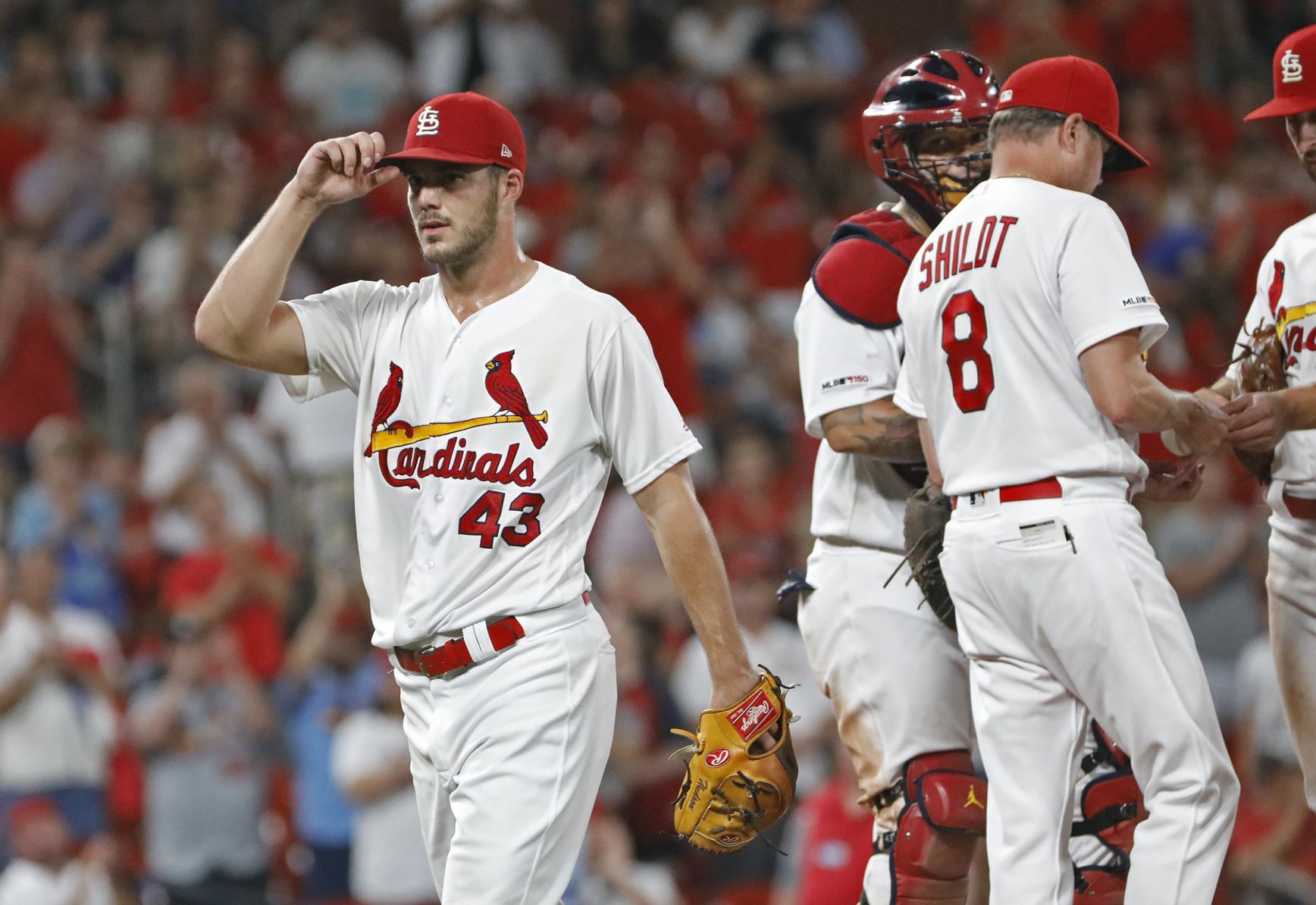 Cards and Brewers battle at Busch
